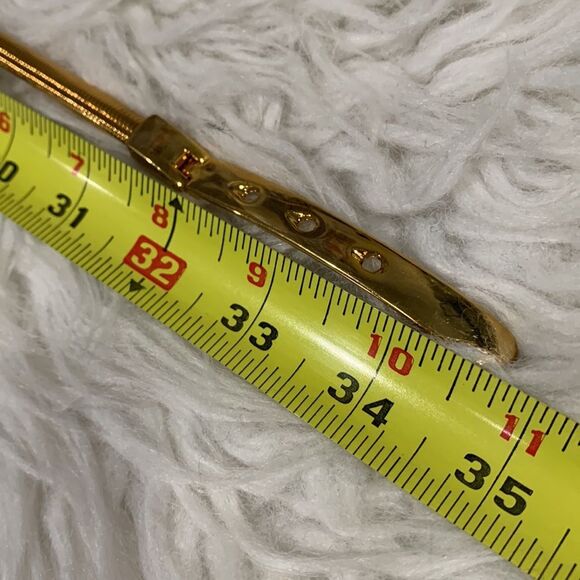 STRETCHY Skinny belt goldtone women’s - Picture 4 of 6